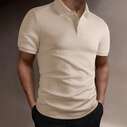 Polo Hombre Rayas Americanas - Corte Holgado Transpirable Profesional - Image 4