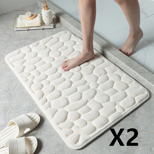 Tapete de Baño Piedra Pebble - Antideslizante para Puerta y Piso - Image 12