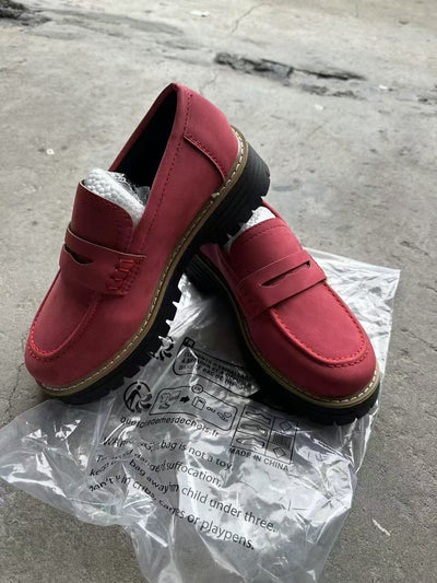 Zapatos Casuales de Cuero para Mujer Talla Grande - Image 10