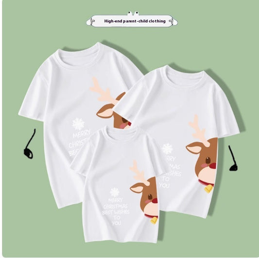Conjunto Navideño Rojo para Padres e Hijos - Image 2