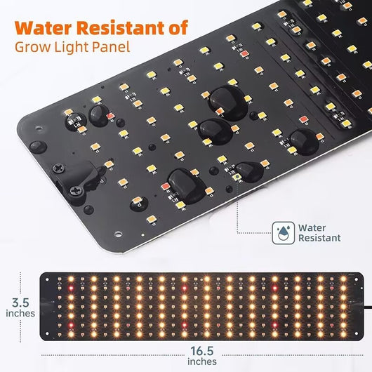 Lámpara LED Espectro Completo para Cultivo de Plantas con Atenuación y Temporizador - Image 5