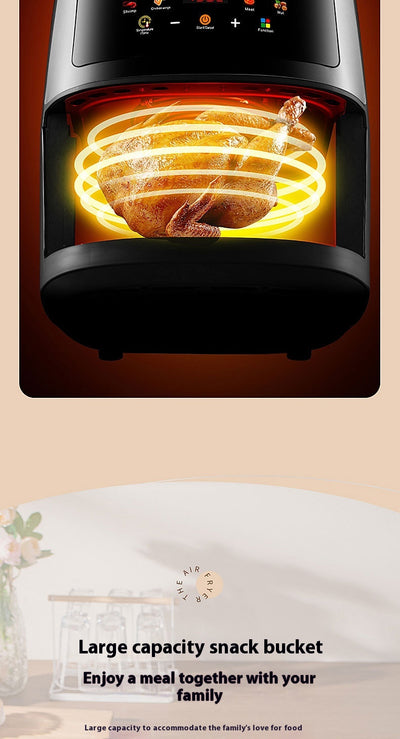 Freidora de Aire Multifunción Gran Capacidad - Horno Eléctrico para el Hogar - Image 9