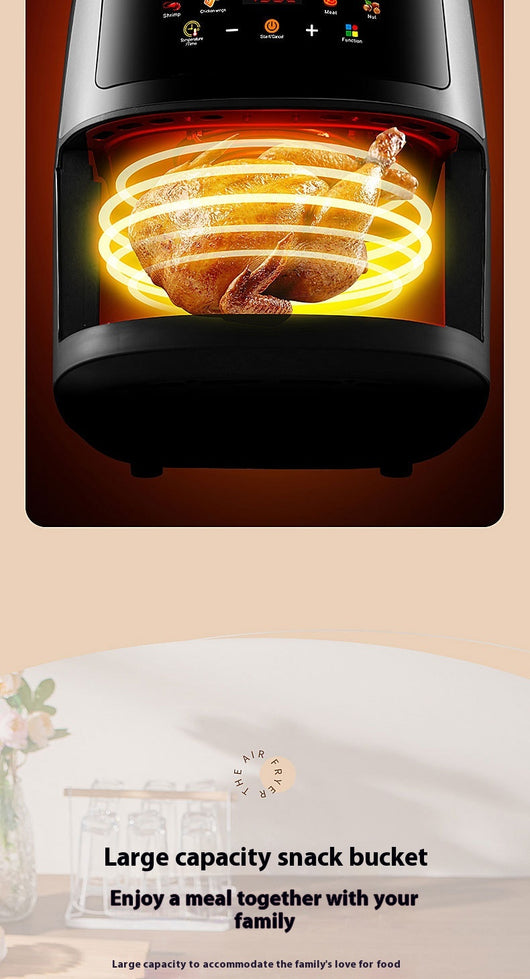 Freidora de Aire Multifunción Gran Capacidad - Horno Eléctrico para el Hogar - Image 9