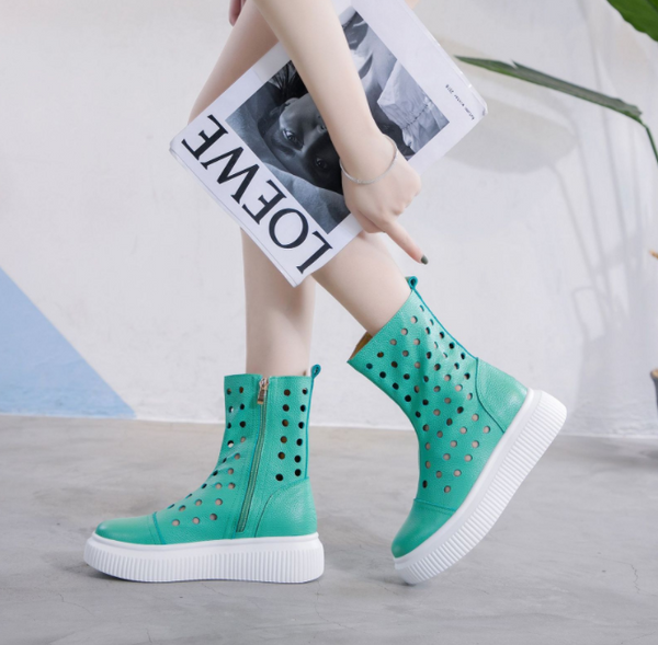 Zapatos Plataforma Transpirables con Personalidad para Mujer