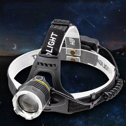 Linterna Frontal LED de Inducción Ultra Potente