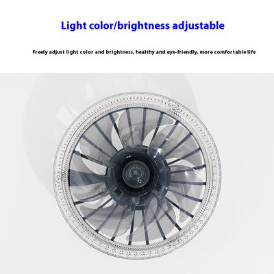 Ventilador de Techo con Lámpara LED Minimalista - Image 3