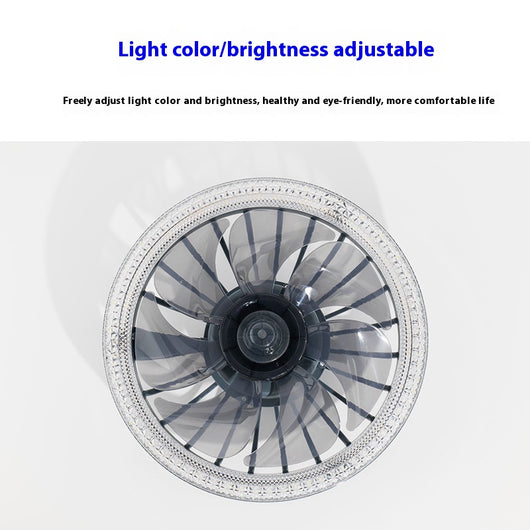 Ventilador de Techo con Lámpara LED Minimalista - Image 3
