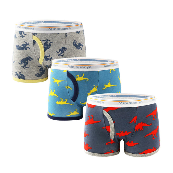 Calzoncillos Boxer Briefs de Algodón Peinado para Niño