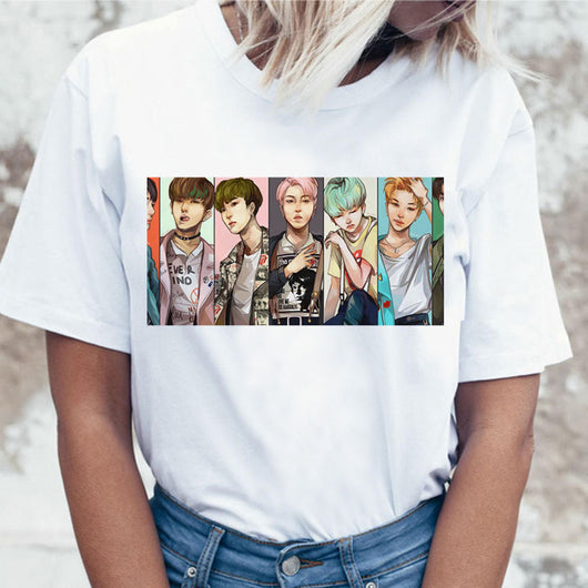 Playera Casual con Estampado de Personajes - Image 9