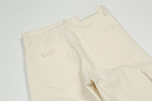 Pantalón Ancho de Cintura Alta Casual Holgado - Image 12