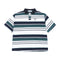 Polo Masculina Listrada com Contraste
