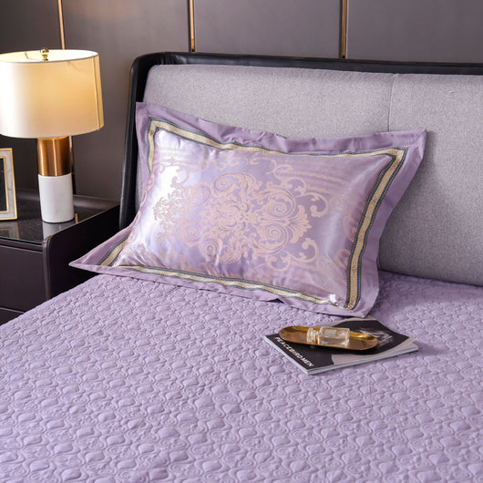 Funda de Almohada Jacquard de Algodón Satinado - Par de Dos - Image 31