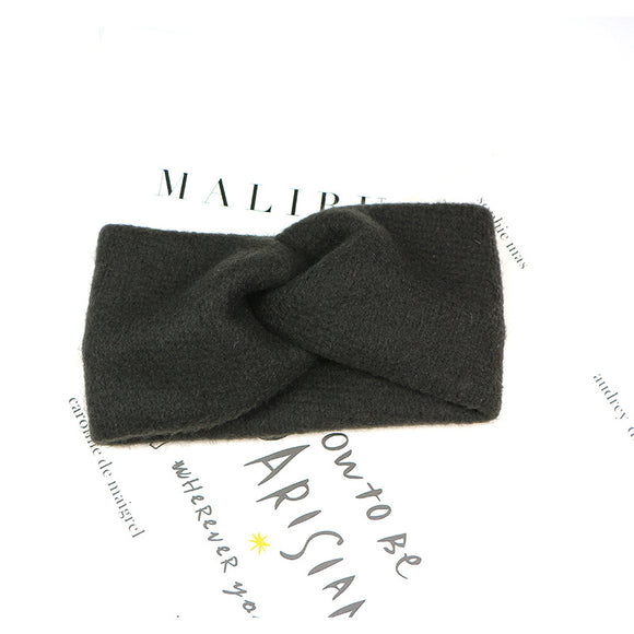 Diadema Turbante de Punto Tejido - Estilo Versátil y Elegante