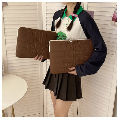 Funda Laptop Tablet con Diseño de Costuras Combinadas - Image 32
