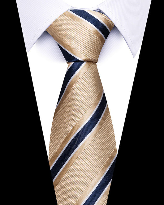 Corbata Ejecutiva a Rayas 8cm - Elegancia Profesional - Image 38