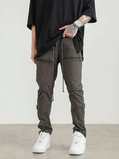 Pantalones Cargo con Bolsillos Amplios y Corte Ajustado - Image 11