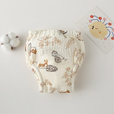 Pants de Entrenamiento para Ir al Baño en Algodón Puro - Calzoncillos Absorbentes Impermeables para Bebé - Image 54