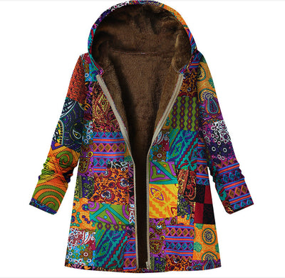 Chaqueta Acolchada Étnica Estilo Coreano - Image 8