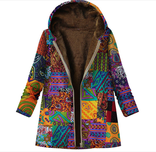 Chaqueta Acolchada Étnica Estilo Coreano - Image 8