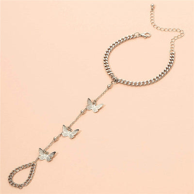 Pulsera de Cadena con Dije de Mariposa - Image 4