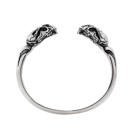 Pulsera de Plata Esterlina 925 Calavera Beast para Hombre - Image 5