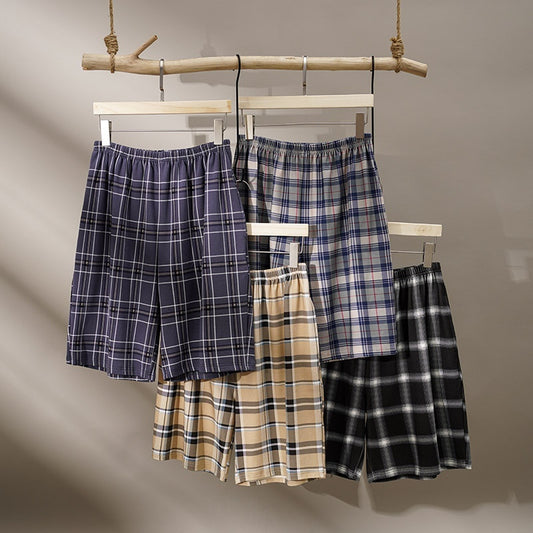 Pantalones Pijama Modal Hombre Verano Algodón Sueltos Casuales