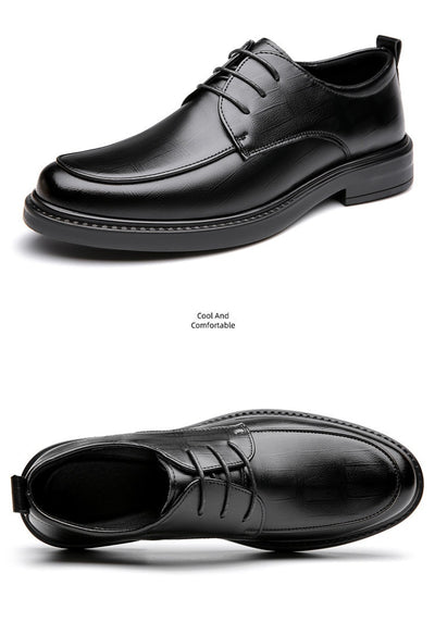 Zapatos de Cuero para Hombre Primavera - Diseño Moderno Antideslizante y Transpirable - Image 10