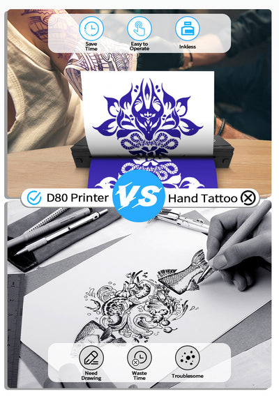 Impresora Térmica Portátil Bluetooth A4 para Tatuajes - Image 10