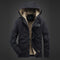 Chaqueta Casual de Algodón con Solapa para Hombre