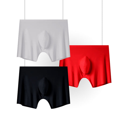 Calzoncillos Boxer Seamless de Seda Helada con Tecnología 3D - Image 7