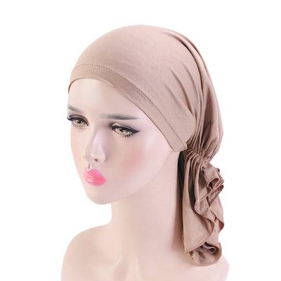 Pañuelo Turbante Elástico de Algodón Modal Premium - Image 7