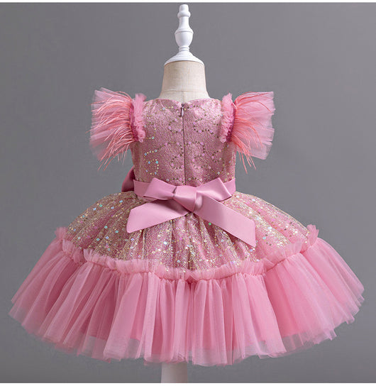 Vestido de Fiesta Infantil con Falda Tul Flores - Colección Verano - Image 20