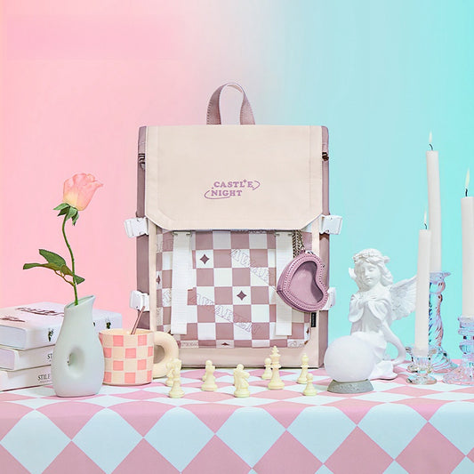Mochila Escolar Flip de Gran Capacidad para Niñas