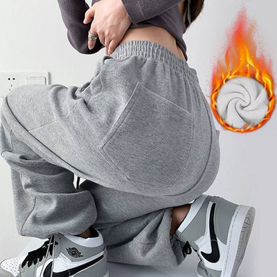 Pantalones Anchos de Cintura Alta Cómodos para Primavera y Otoño - Image 2