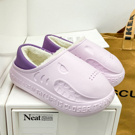 Pantuflas Shark Invierno - Zapatillas Suaves Antideslizantes para Casa - Image 8