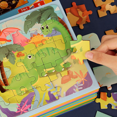 Puzzle Magnético de Bloques Plegables - Juguete Educativo Avanzado - Image 13