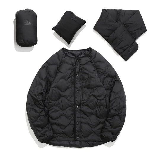 Chaqueta Acolchada Casual Onda para Parejas - Image 2