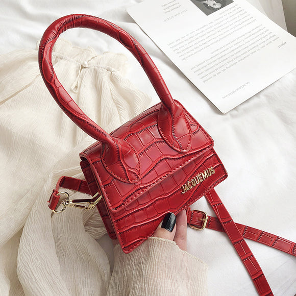 Bolso Bandolera Cuadrado Portátil de Un Hombro