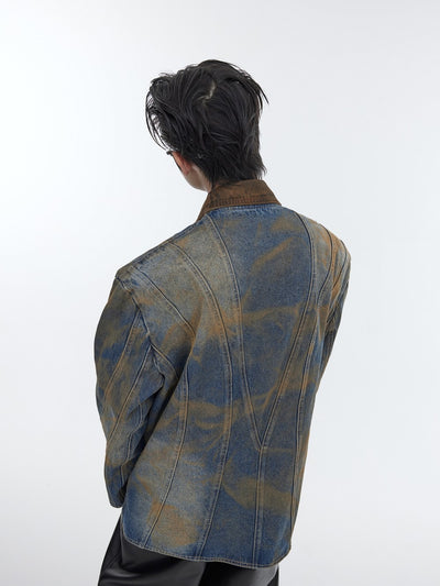 Blazer de Mezclilla Premium - Estilo Contemporáneo de Lujo - Image 4