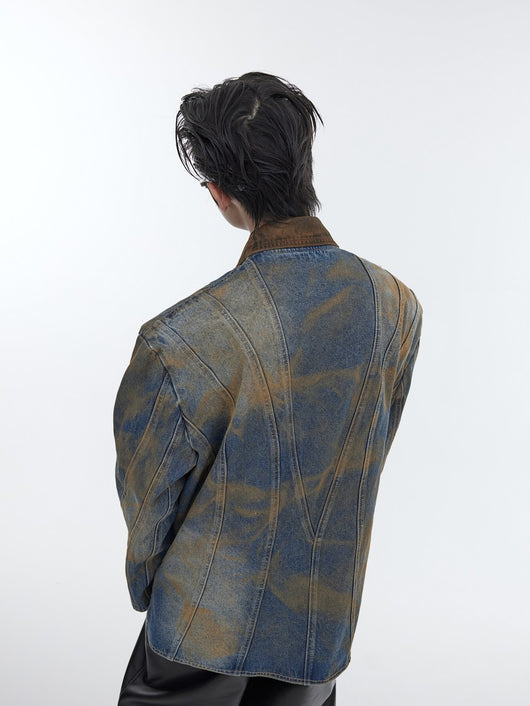 Blazer de Mezclilla Premium - Estilo Contemporáneo de Lujo - Image 4