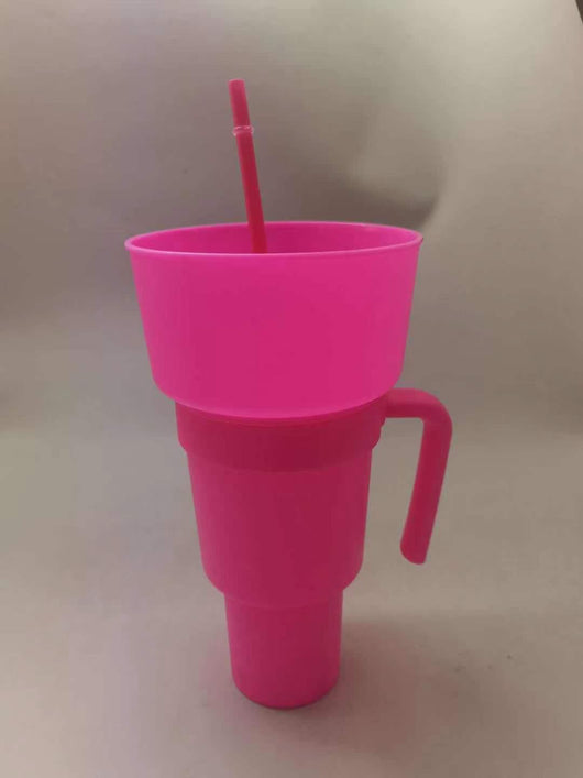 Vaso con Popote y Asa para Snacks - Gadget de Cocina Multifuncional - Image 8