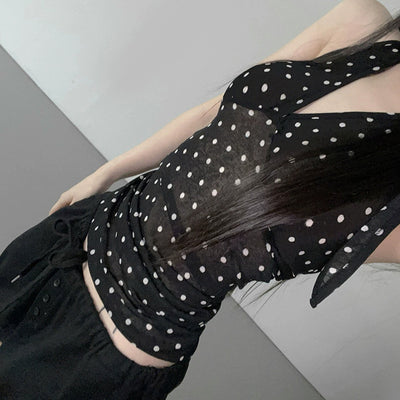 Blusa Halter Escotada sin Espalda - Image 4