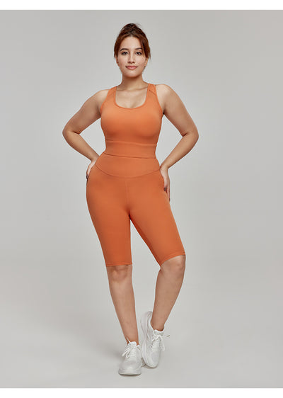 Shorts Deportivos Talla Grande Cintura Alta en Nylon - Image 28