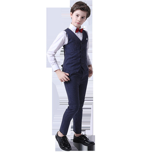 Conjunto de Verano para Niños: Chaleco y Pantalón a Rayas - Image 5
