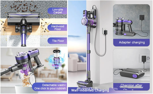 Aspiradora Portátil Telescópica Compacta para el Hogar - Image 9