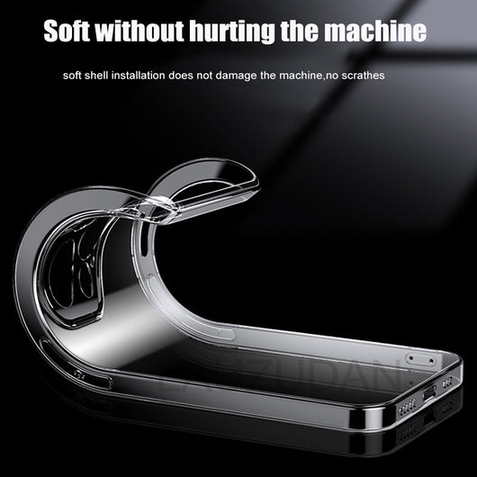 Funda Transparente TPU para Celular - Protección Total y Diseño Minimalista - Image 7