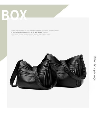 Bolso Mensajero de Cuero Genuino Primera Capa - Estilo Profesional - Image 22