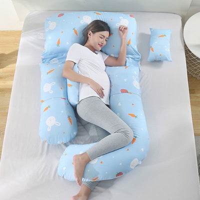 Almohada Maternidad Protección Cintura Tipo U para Dormir de Lado - Image 38