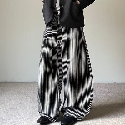 Pantalones Casuales Holgados Estilo Urbano Americano para Hombre - Image 2