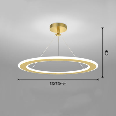 Lámpara de Techo Circular Minimalista para Dormitorio y Estudio - Image 17